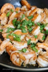 Cilantro lime shrimp