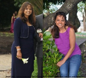 Pam Before and after