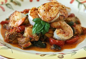 shrimp-roasted-vegetables