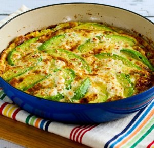 avocado fritatta & Cheese