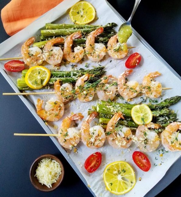 parm shrimp and asparagus 1