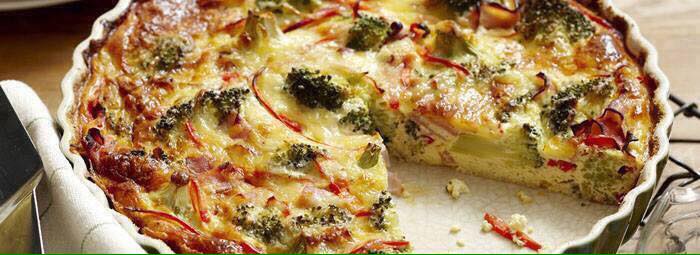 veggie quiche