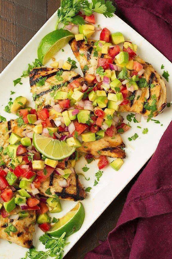 grilled cilantro lime chicken